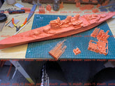 3d Printed 1/350 Hms Renown Battlecruiser(full Hull/waterline)